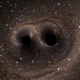 Computer simulation of colliding black holes.